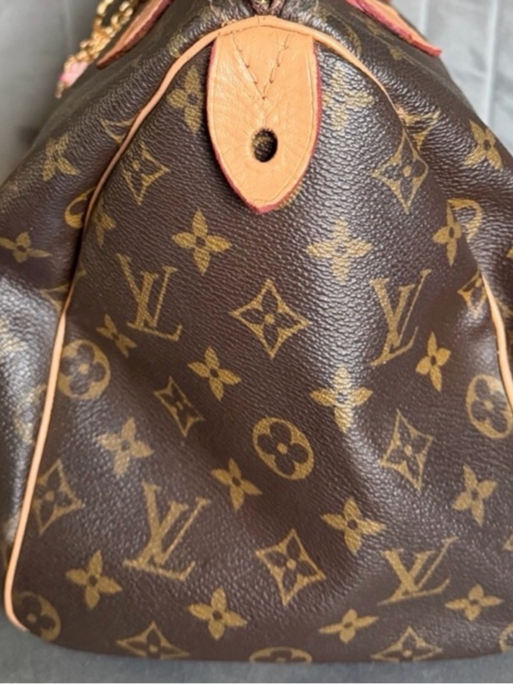 🔥LAST DROP🔥Louis Vuitton Speedy 30 Brown Monogram Satchel - Picture 8 of 13